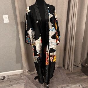 Colorful Kimono Robe